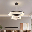 Axyaa Modern Home Decor LED Pendant Light Chandeliers for Living Room Dining Room