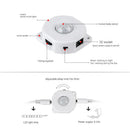 Axyaa PIR Motion Sensor Activated Switch for Home LED Light Automation