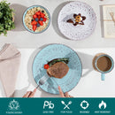 Axyaa Vancasso Vine 16-Piece Stoneware Dinner Set for 12 Person