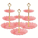 Axyaa 3-Tier Candy Tray Cake Stand Fruit Dessert Display Rack