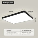 Axyaa LED Ceiling Lamp: Modern Square Indoor Lighting Fixture for Living Room, Bedroom, Dining Room