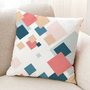 Axyaa Geometric Pattern Linen Pillowcase for Home Sofa Decoration