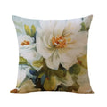 Axyaa Flower Print Cushion Cover 45*45cm Home Decor Sofa Pillow