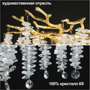 Axyaa Nordic Luxury Crystal LED Floor Lamp for Living Room, Bedroom & Sofa