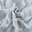 Axyaa Soft Gray Plush Pillow Cover 45x45cm Cozy Cushion Throw Home Decor