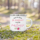 Axyaa Teacher Appreciation Enamel Mug - Unique Gift for Educators and Mentors