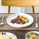 Axyaa 12/24 Piece Ceramic Dinnerware Set for 4 with Plates and Bowls
