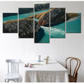 Nature Landscape Canvas Wall Art | Horizontal Falls Kimberley Decor | Axyaa Artwork Framework