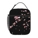 Axyaa Sakura Cherry Blossoms Insulated Lunch Bag for Work & Picnic