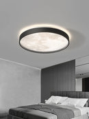 Axyaa Round LED Ceiling Lamp: Modern Nordic Style for Bedroom, Aisle, Corridor, Balcony