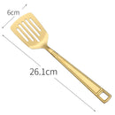Axyaa Gold Stainless Steel Kitchen Utensil Set