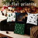Axyaa Christmas Digital-Printed Cushion Cover for Home Decor