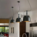 Axyaa Industrial Vintage Pendant Lights Leather Belt E27 LED Luminaire