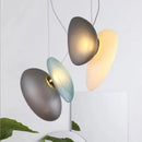 Axyaa Nordic Glass Chandelier LED Pendant Lamp for Home Decor