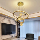 Luxury Crystal Chandelier Pendant Light - Axyaa Led Ceiling Lighting
