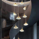 Axyaa Modern LED Chandeliers for Dining Room | Pendant Lights for Ceiling | Indoor Lighting