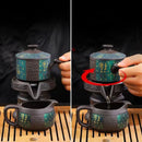 Axya™ 6-Piece Bone Kung Fu Tea Set with Teapot and Cups