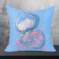 Axyaa Patterned Cushion Cover 45*45 for Sofa, Square Decor Pillowcases