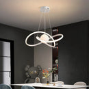Axyaa Modern Nordic Moon Chandelier for Home Indoor Decor