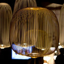 Axyaa Modern Cage Chandelier Pendant Lamp for Hotel Lobby Restaurant