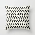 Axyaa Geometric Stripe Polyester Pillow Cover Home Decor Cushion Case