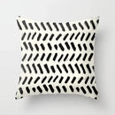 Axyaa Geometric Stripe Polyester Pillow Cover Home Decor Cushion Case