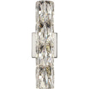 Axyaa Crystal LED Wall Sconce: Modern Luxury Home Lighting for Bedside, Foyer, Hotel Room