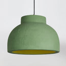 Axyaa Nordic Style Green Pendant Light 30cm Semi-Circular Bowl Shaped Led Light