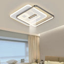 Axyaa Minimalist Black White LED Ceiling Lamp for Living Room Bedroom Indoor Lighting