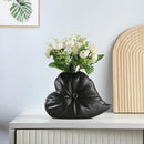 Axyaa Ceramic Heart Flower Vase Home Decor Geometric Handicraft Accessories