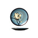 Axya Hand-Painted Ceramic Dish Set for Cold Dish, Fruit, Dim Sum, Snacks