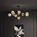 Axyaa Nordic Living Room Chandelier for Indoor Lighting