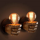 Axyaa Nordic Fist Wall Lamp Set for Home Restaurant Bar Decor