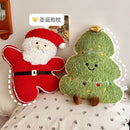Axyaa Santa Claus Cushion | Christmas Gift Decoration for Living Room Sofa
