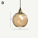 Axyaa Nordic Glass Chandelier LED Pendant Light for Living Room & Restaurant