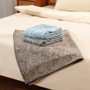 Axyaa Paisley Pattern Throw Blanket - Soft, Cozy, Jacquard Sofa Cover