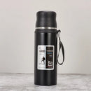 Axyaa Stainless Steel Vacuum Flask - Large Capacity Thermal Bottle