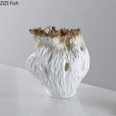 Axyaa Flower Bud Vase Table Decoration Irregular Crafts Room Decor Aesthetic Piece