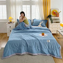 Axyaa Cotton Air Conditioning Quilt: Lightweight & Washable Summer Quilt