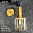 Axyaa Crystal Pendant Light for Stylish Home Decor