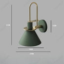 Axyaa LED Iron Wall Lamp for Living Room Bedroom Study Décor