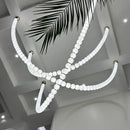 Axyaa Modern Chandelier Pendant Light Fixture for Dining Room and Salon