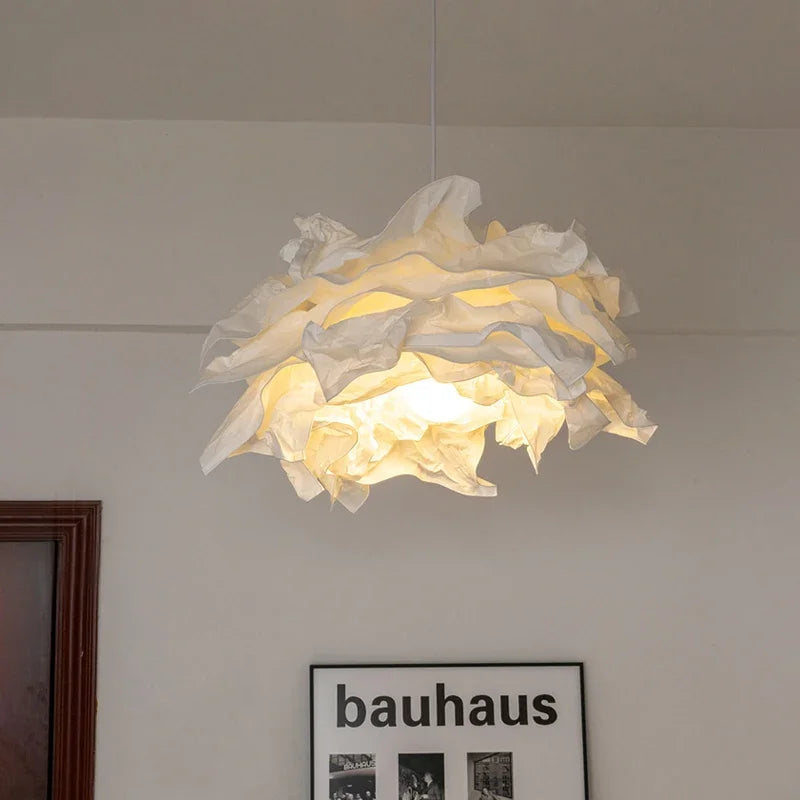 Axyaa White Cloud Pendant Light for Modern Living Spaces