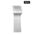 Axyaa Stainless Steel Tableware Set - Knife, Fork, Spoon & Steak Set