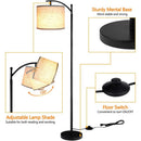 Axyaa LED Floor Lamp with Dimmable 3 Color Options and Modern Design