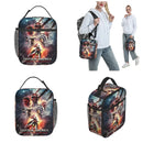Axyaa Insulated Lunch Bag: Leakproof Thermal Cooler for Work - Captain America Design