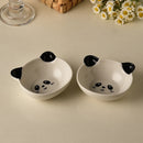 Axyaa Panda Steamed Egg Bowl Set with 160ml Dipping Dish
