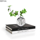 Axyaa Crystal Bubble Ball Vase for Desktop Decor.onViewCreated