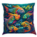 Axyaa Ocean Series Pillowcase - Fish Sea Turtle Whale Printed Cushion Cover