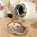 Axyaa Stainless Steel Vacuum Flask Stew Beaker, Large Capacity Insulated Lunch Box